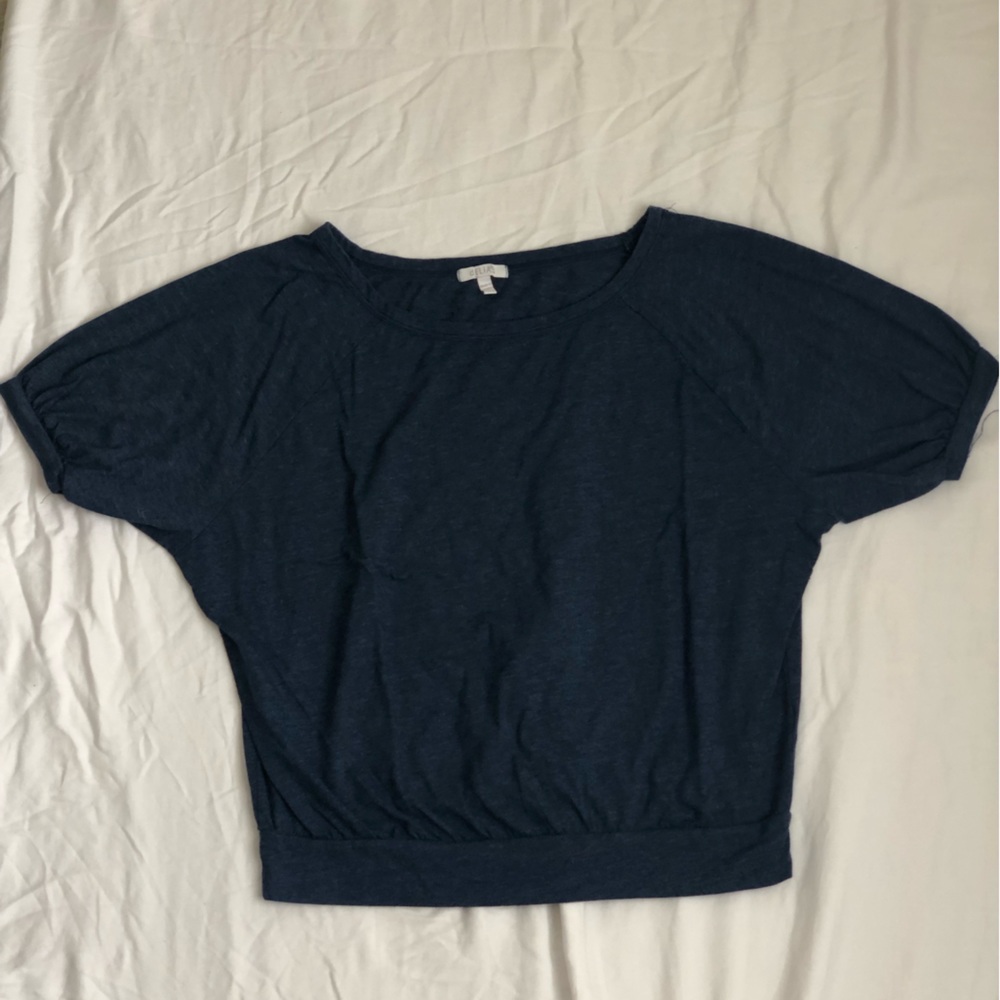 Navy Blue Oversized Tee